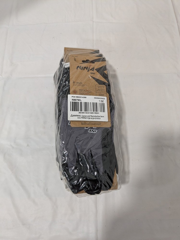 MCR Safety Sz L Nylon/Spandex General Protection Work Gloves 12 Pairs N96790L