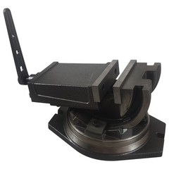 5 inch Tilting and Swiveling Milling Vise Milling Machine Vise with Base Bench