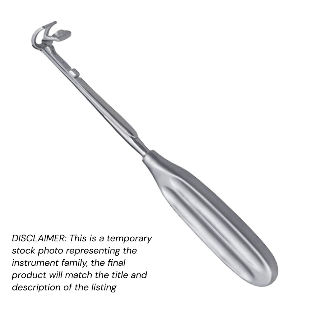 St. Clair Thompson Adenoid Curette 8-1/4″ Size #1 (12 mm) Stainless Premium
