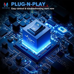 MICTUNING 9038 Relay Bypass Switch Relay Tester, Relay Bypass Switch Kit -6 PACK