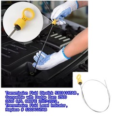 Transmission Fluid Dipstick, Compatible with 2500 3500 6.7L 68RFE 2007-2022, Tra