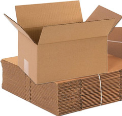 Shipping Boxes Medium 12″L X 9″W X 4″H 25-Pack – Corrugated Cardboard Box for Mo