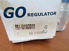 🔥NEW GO REGULATOR PR1-1A11A3D111 0-25 PSIG 1.72 BAR 1636 EA 2139890 G80