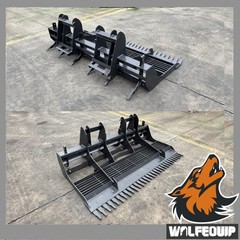 78″ Wolfequip Land Leveler Land Plane Planer Skid Steer Track Loader Attachment