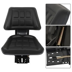 For Massey Ferguson 255 265 270 271 274 275 285 Black Tractor Suspension Seat US