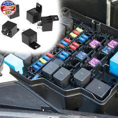 Motor Relay 5 Pin 24V 40A, Automotive Relay, 5 Pack Vehicle Relays Switch Power