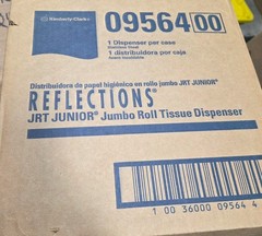 JRT Jr.Jumbo Roll Commercial Stainless steel Toilet Paper Dispenser 09564