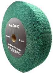 Pro-Graad 10” x 2” Green P180 Non-Woven Bench Grinder Polishing Burnishing…