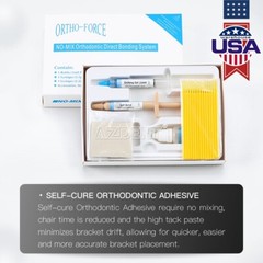 Dental Orthodontic Adhesive No-Mix Bonding Resin Light Cure Blue/no-mix Mini Kit