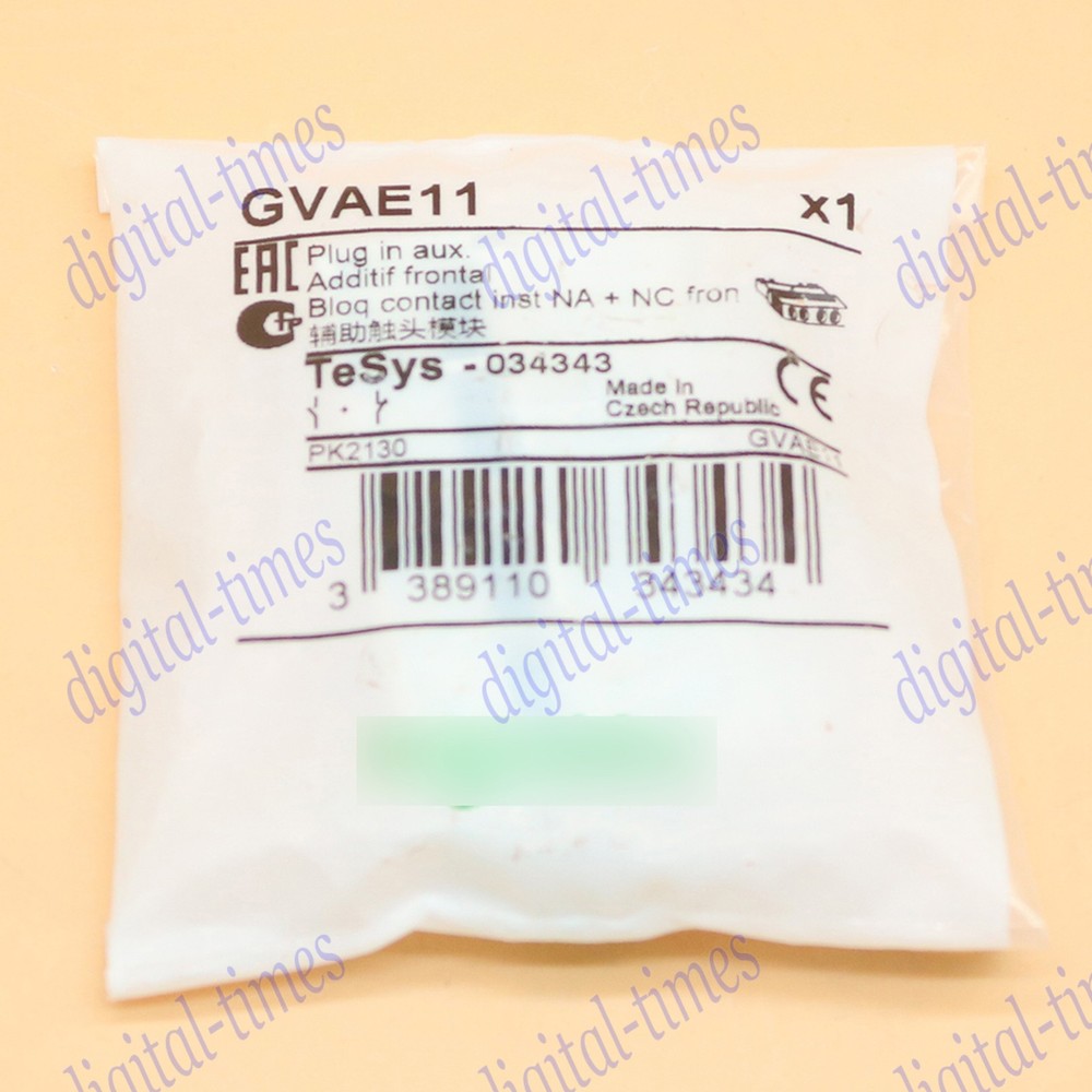 1piece New Schneider GVAE11 circuit breaker auxiliary contact 1NO1NC Free Ship