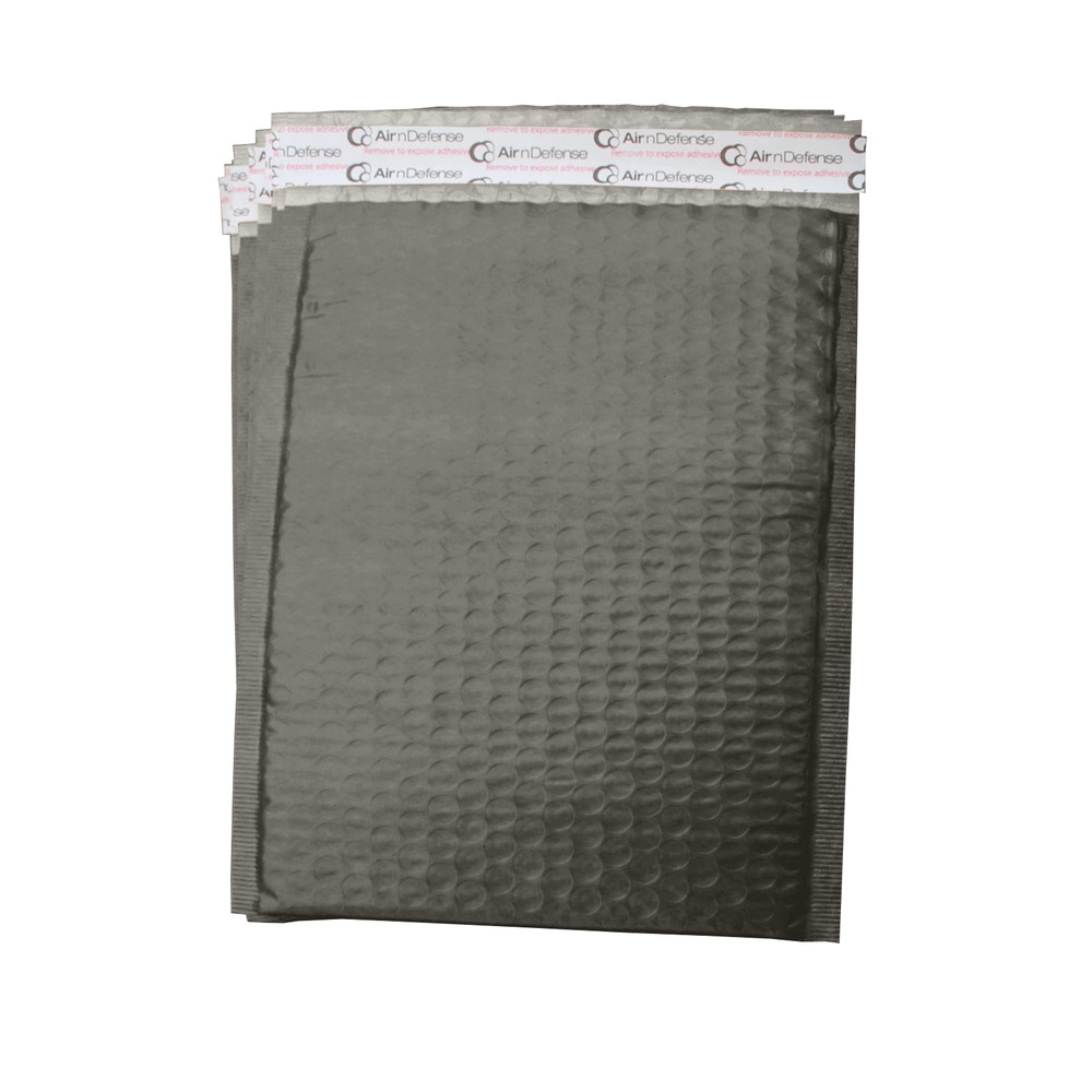 AirnDefense 1000 #0 6.5X10″ Black Shipping Poly Bubble Mailers Padded Envelope