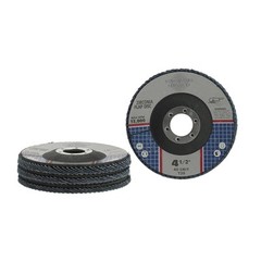 30 Pack 4.5” x 7/8″ Zirconia Flap Disc Grinding Wheels 40 60 80 Grit T29 Bundle