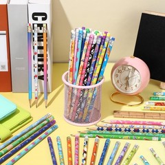 Sabary 200 Pcs Assorted Wood Pencil Bulk 50 Styles #2 HB Colorful Novelty Fun…