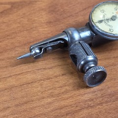 Vintage Starrett Last Word Dial Test Indicator No 711-F With Original Case USA