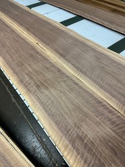 Walnut Raw Wood Veneer 2 sheets 100” x 12” 320K