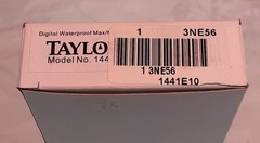 Taylor 1441E Digital Waterproof Max/Min Thermometer -20 to 120 Degrees F. – NIB