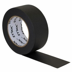 2″ inch x 60yd STIKK Black Painters Tape 14 Day Easy Removal Trim Edge Finishing
