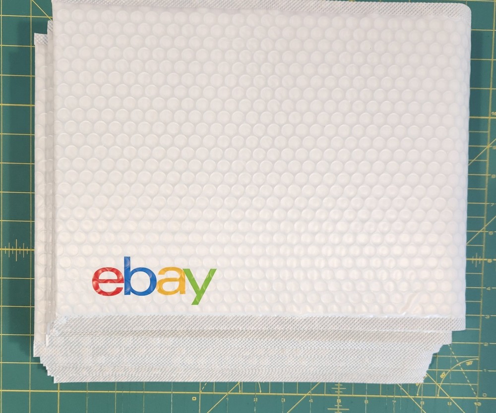 Bubble Mailers – 15 Count eBay Branded 8.5″ X 11.25″ Padded Airjacket Envelopes