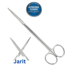Jarit 100-261 Metzenbaum Scissors, Delicate, Curved, 7″ – Ultrasonic Cleaned