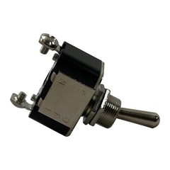 Heavy Duty On Off Metal Toggle Switch 10A 12V & Red Switch Flip Up Cover