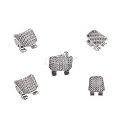 AZDENT Dental Orthodontic Brackets Braces Mini Roth /Lingual Button/Buccal Tube