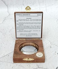Forestry Densiometer Convex Spherical Crown Adult Unisex Nature Science