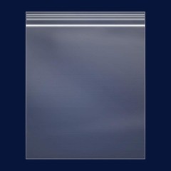 100 Pack 8×12 Inch Clear Reclosable Zipper Bag Plastic Poly Zip Lock Bags 2Mil
