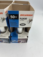 6 Sylvania Floodlights 130v Indoor Medium Base 50w R20 Reflector