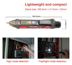 UNI-T UT12M Non-contact AC Voltage Detector Smart Test Pencil 24V-1000V✦Kd