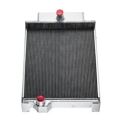 4Row Radiator For John Deere Tractor 4000 4020 AR40832 AR46434 AR49454 Aluminum