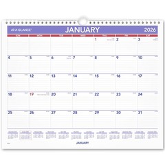 2026 At-A-Glance PM8-28 Monthly Wall Calendar, 14-7/8 x 11-7/8″