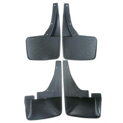 Splash Guards Mud Flaps Set of 4 for Cadillac Escalade 2007-2014 Black 19212818