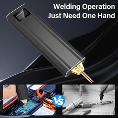 Battery Spot Welder 5000mAh Battery Portable Led Spot Welder for 18650 26650