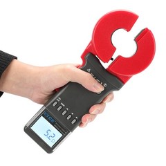 Digital Clamp Ground Earth Resistance Tester Meter 0.01Ω-200Ω