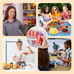 6 PCS Silicone Soda Can Lids,6 Color BPA-Free Reusable Multiple colors