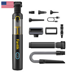 Fanttik Slim V8 Apex Car Vacuum 4-In-1 Portable Mini Cordless Vacuum 19000Pa