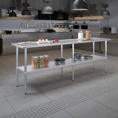 24 in. x 96 in. Stainless Steel Table
