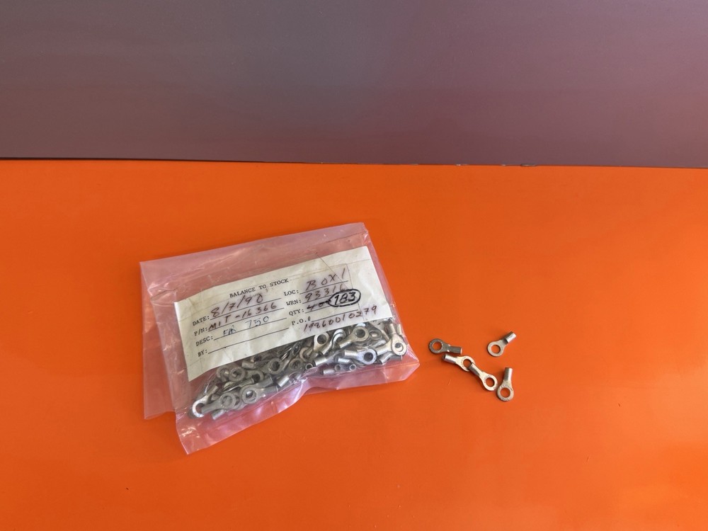 Non-Insulated Ring Terminal 16-14AWG Qty 183