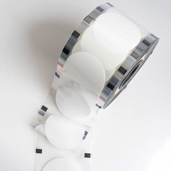 Solid White Cup Sealer Film 3275/Roll for 90-105mm Boba Tea & Bubble Drinks
