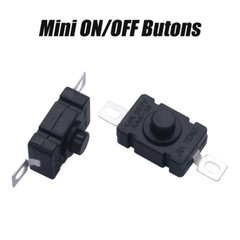 50/100/200x AC 250V 1.5A Latching On/Off Switch Self-Lock Push Button Switch US