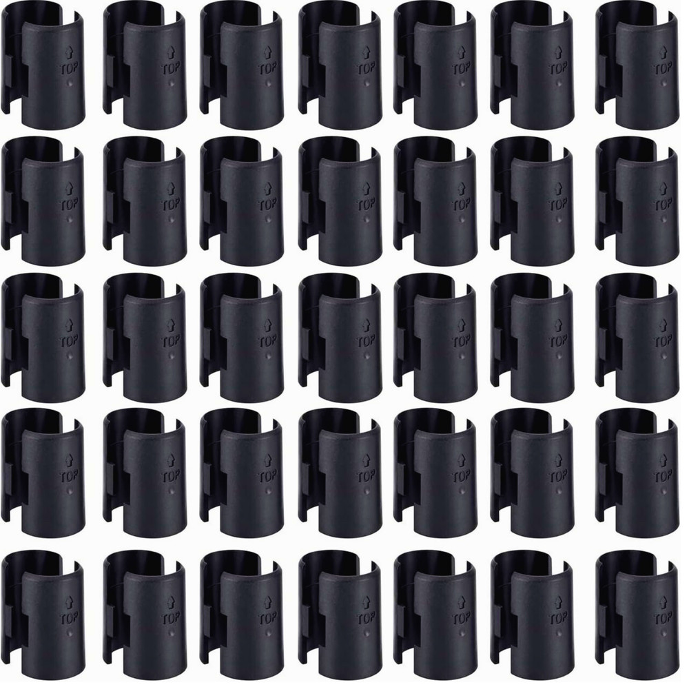 Wire Shelf Clips,50-Packs Wire Shelving Shelf Lock Clips for 1″ Post Shelvings