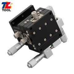 XYZ 3Axis Linear Stage Trimming Platform Bearing Tuning Sliding 60x60mm