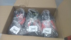 MCR Safety UT1950S 72 Pk Size S/Size 7 Red/Black Coated Gloves