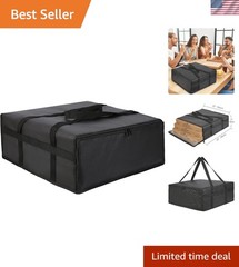 XXXL Large Insulated Pizza Delivery Bag 20×20 for Safe & Fresh Food Transport