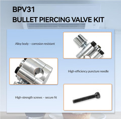 4 Pack BPV-31 Valve Kits Piercing Refrigerator Line Tap Valve Great Price