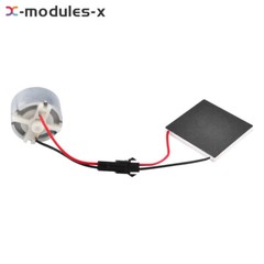 Thermoelectric Power Generator Peltier Module 4x4cm Stove Fan Repair Part Kit