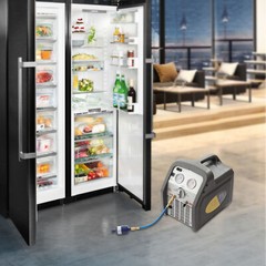 A/C Refrigerant Recovery Machine for hvac freon reclaim 3/4HP 110V/60Hz 558psi