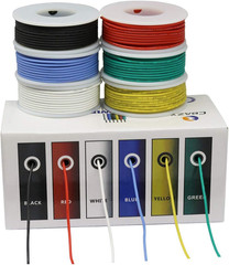 Hook up Wire Kit (Stranded Wire Kit) 18 Gauge Flexible Silicone Rubber Electric