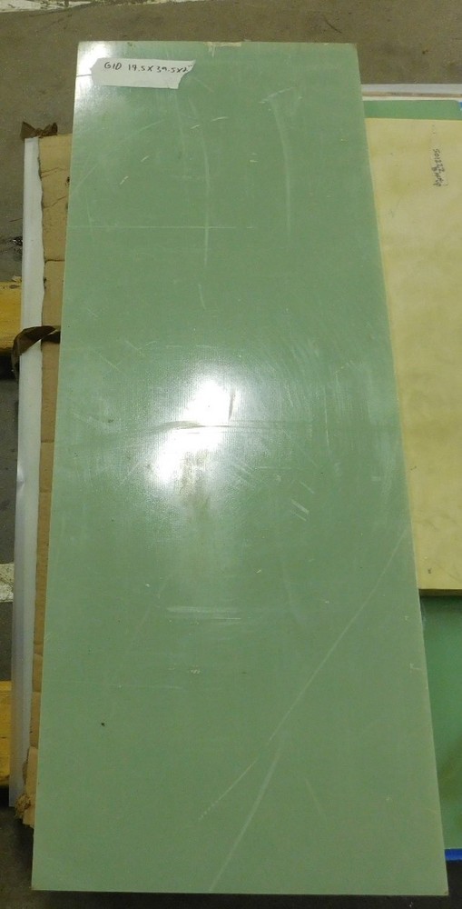 G10 Garolite MIcarta GREEN SHEET 14.5 x 39.5 x 2″