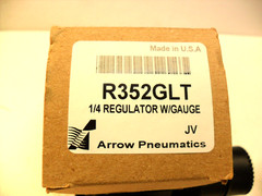 Regulator w/ Gauge R352GLT – by ARROW PNEUATICS New in Factory Box